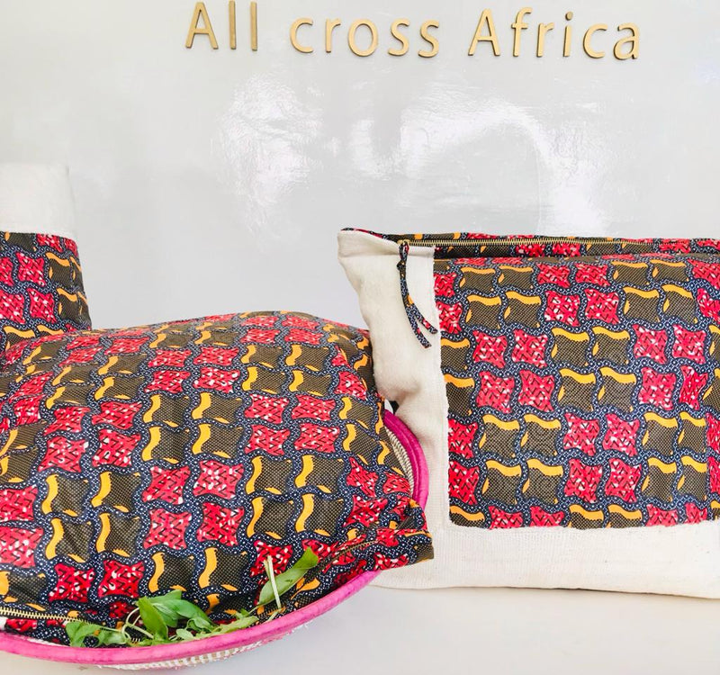 African Wax Print/ Cushion covers