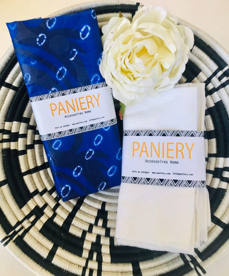 Set Linen & Wax Table Runner & Napkins
