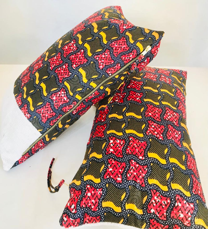 African Wax Print/ Cushion covers