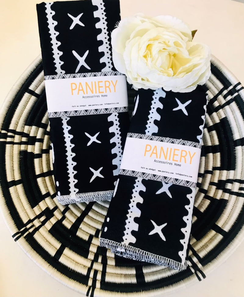 Set Wax Table Runner & Napkins
