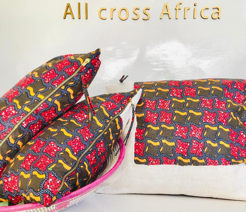 African Wax Print/ Cushion covers