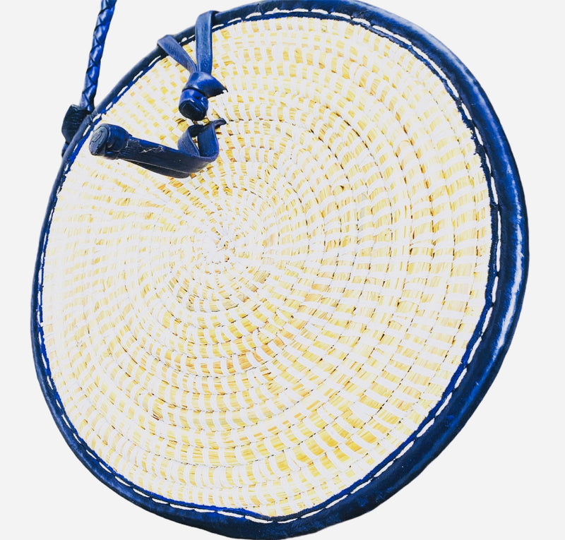 Adouna Woven  Leather Bag
