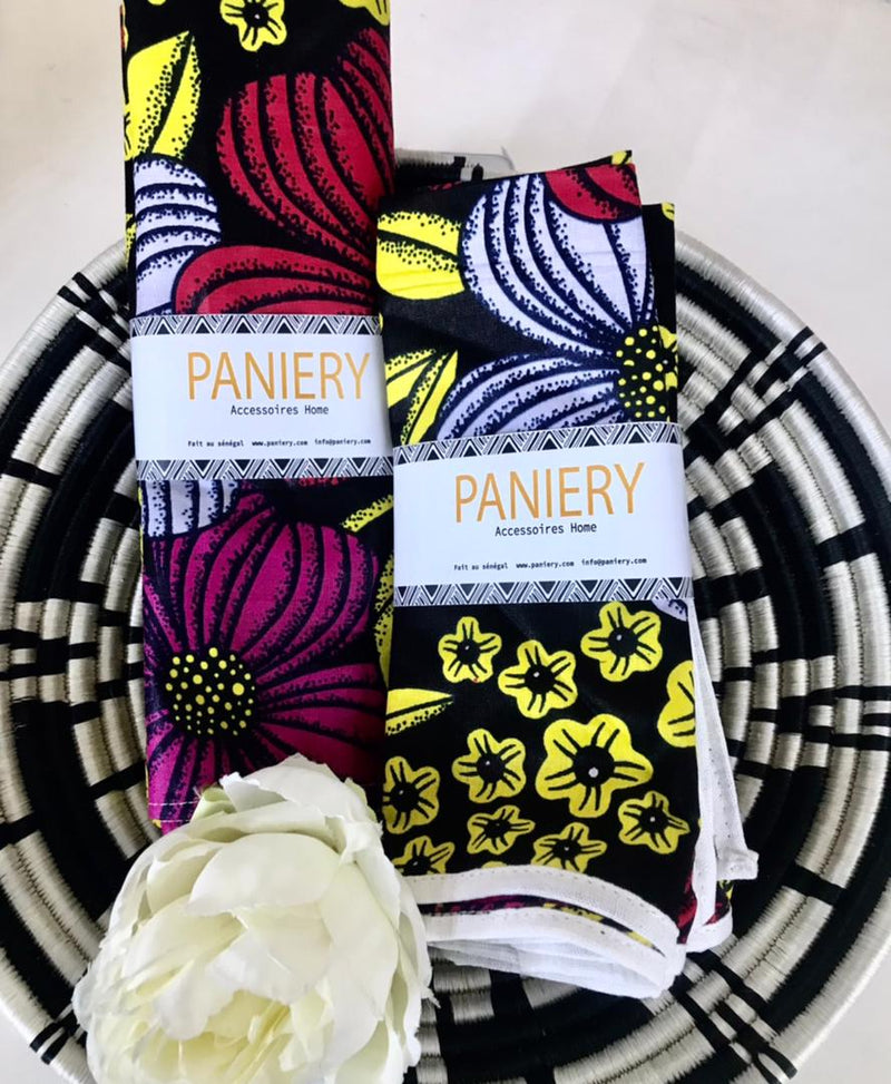 Set Wax Table Runner & Napkins